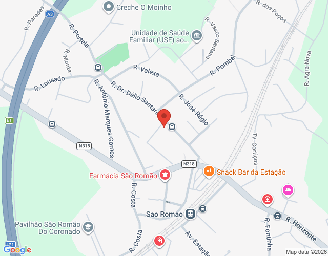 Mapa de localização