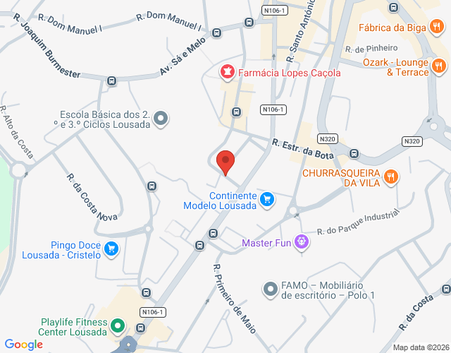 Mapa de localização