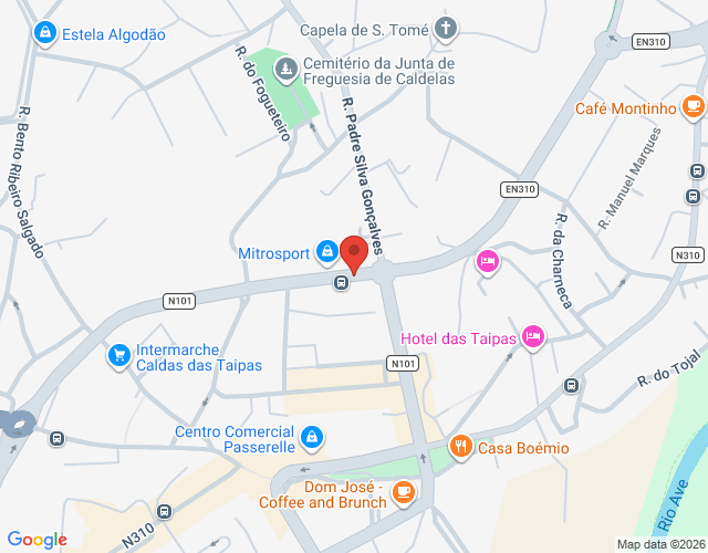 Mapa de localização