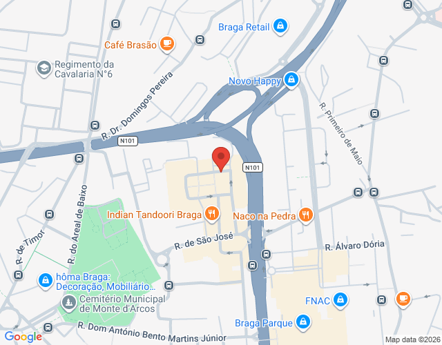 Mapa de localização