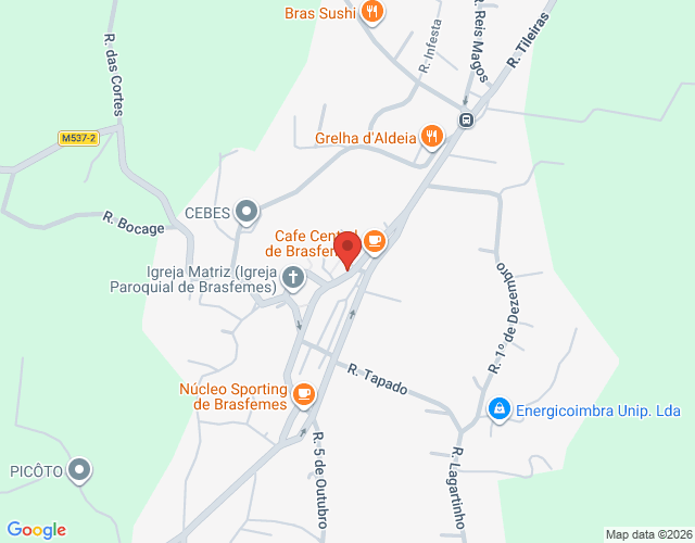 Mapa de localização