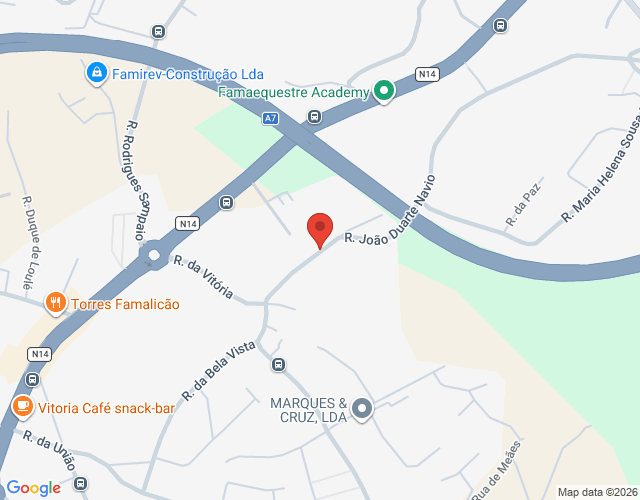 Mapa de localização
