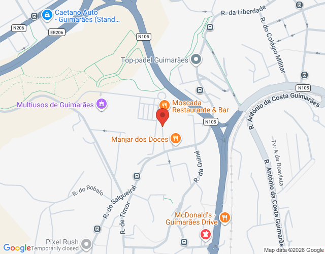 Mapa de localização