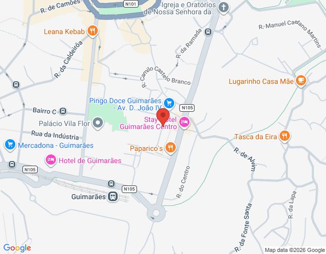 Mapa de localização