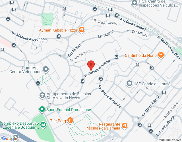 Mapa de localização