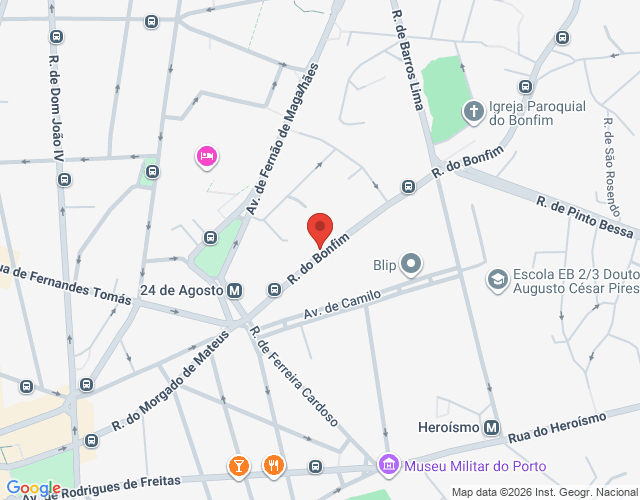 Mapa de localização