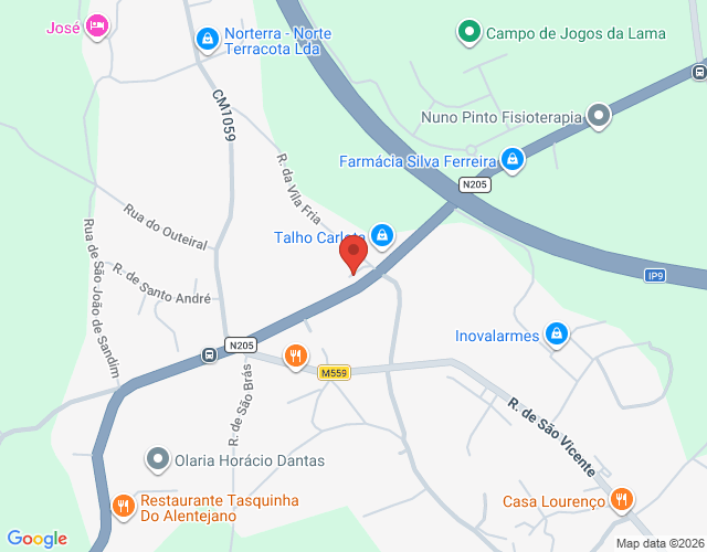 Mapa de localização