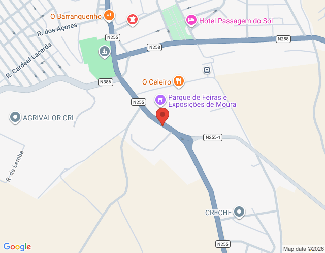 Mapa de localização