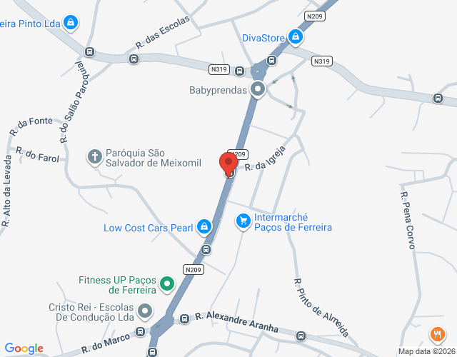 Mapa de localização