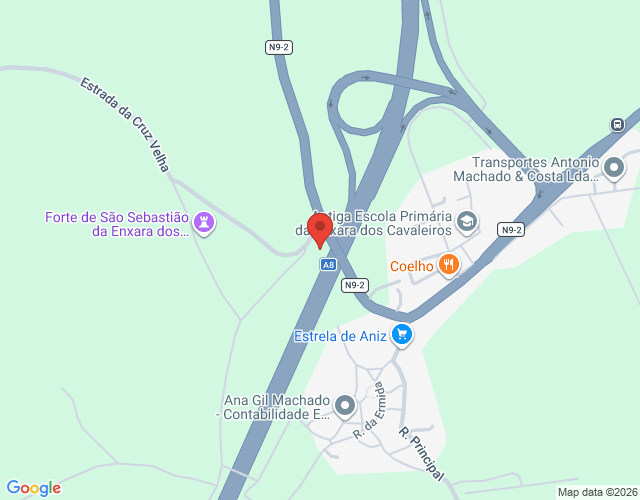 Mapa de localização
