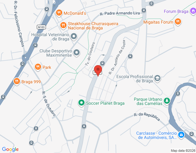 Mapa de localização