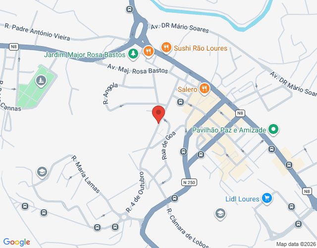 Mapa de localização