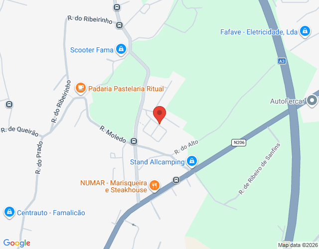 Mapa de localização