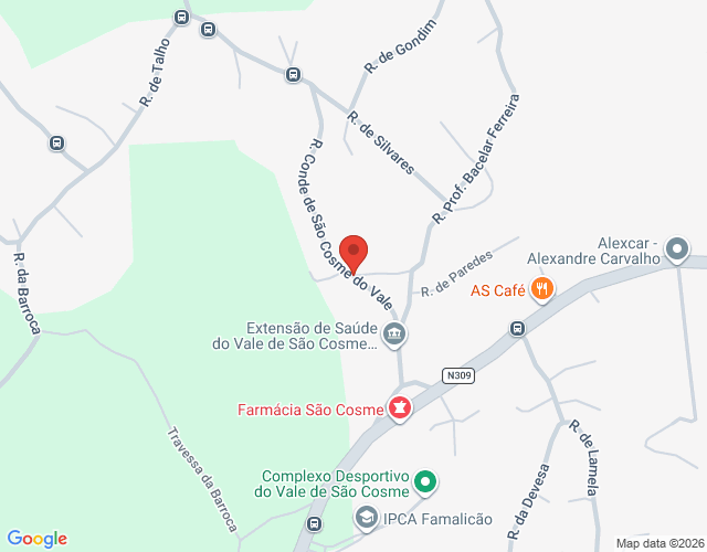 Mapa de localização