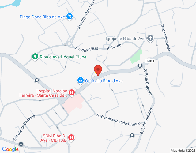 Mapa de localização