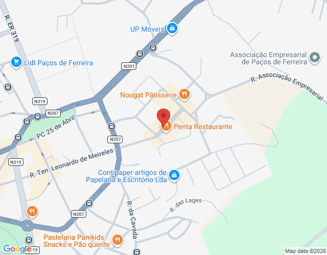 Mapa de localização