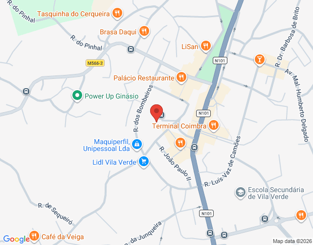 Mapa de localização