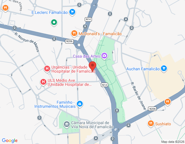 Mapa de localização