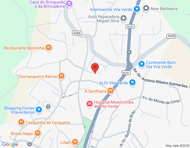 Mapa de localização