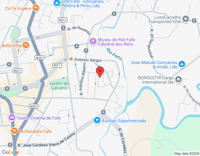 Mapa de localização
