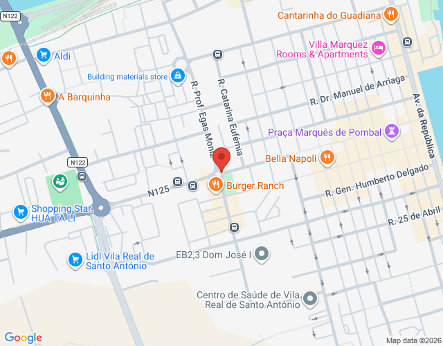 Mapa de localização