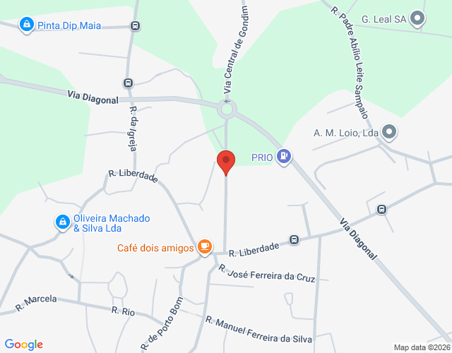 Mapa de localização