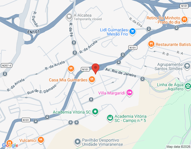 Mapa de localização