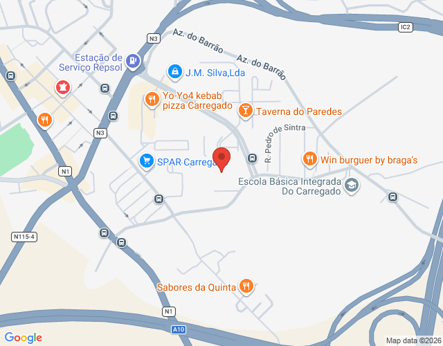 Mapa de localização