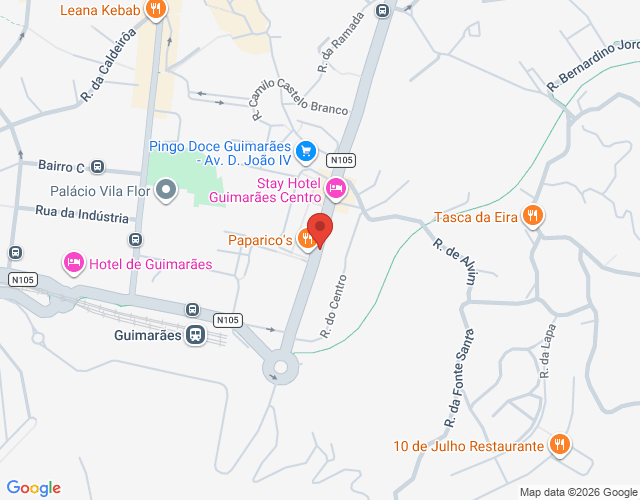 Mapa de localização