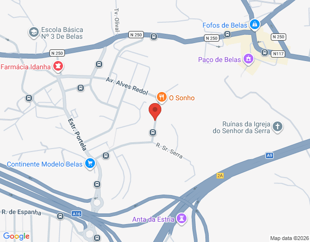 Mapa de localização