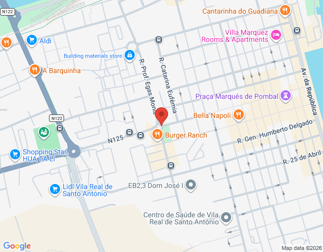 Mapa de localização