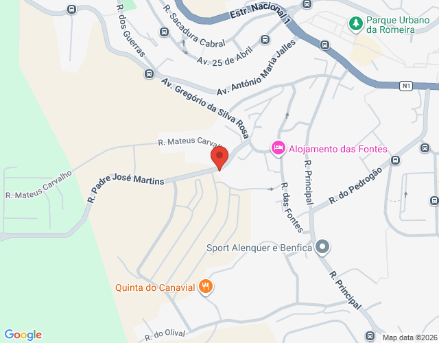 Mapa de localização