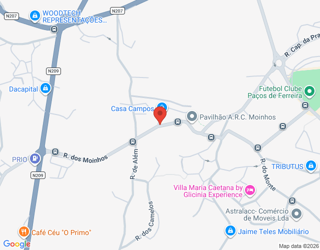 Mapa de localização
