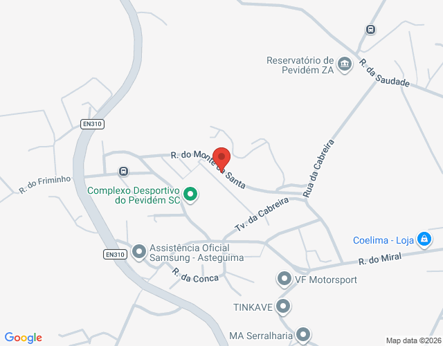 Mapa de localização