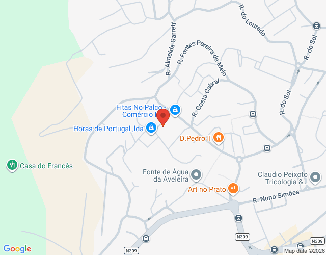 Mapa de localização