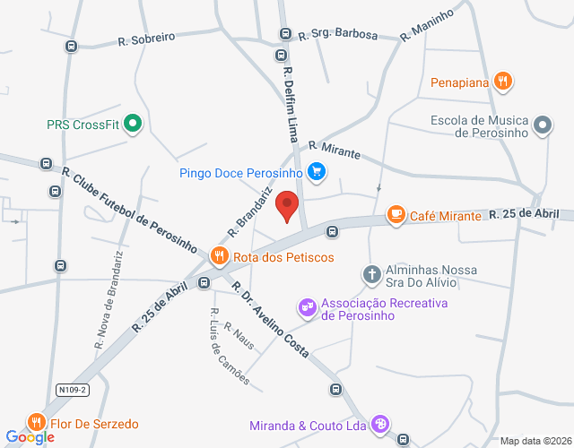 Mapa de localização