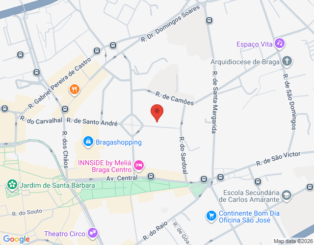 Mapa de localização