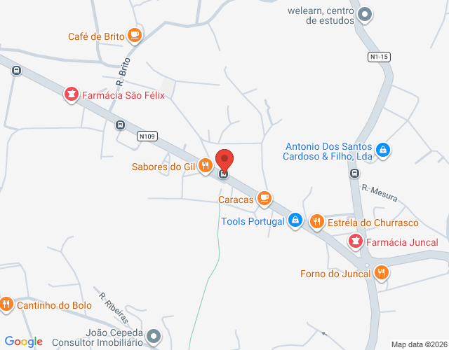 Mapa de localização