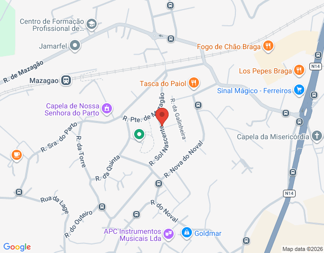 Mapa de localização