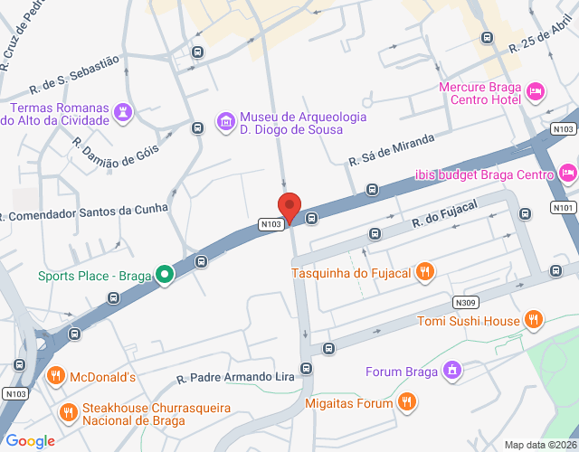 Mapa de localização