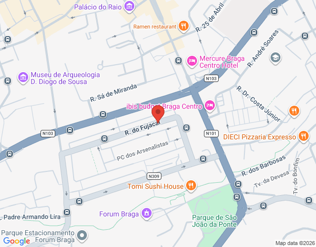 Mapa de localização