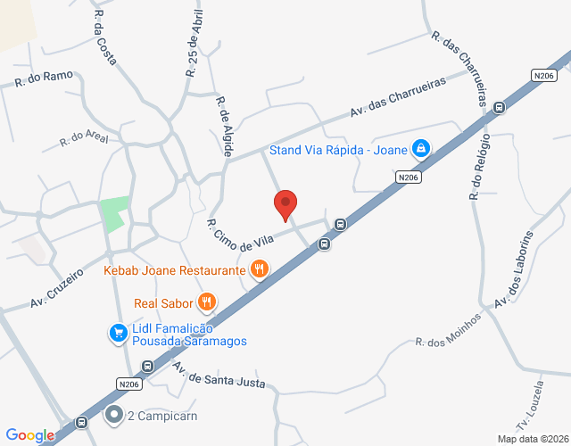 Mapa de localização