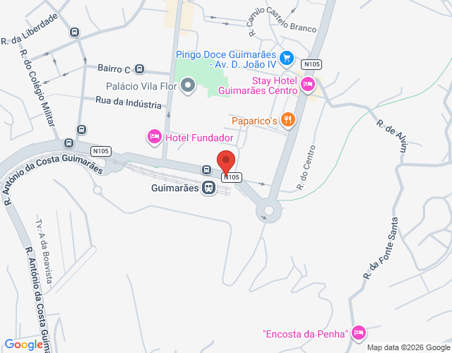 Mapa de localização
