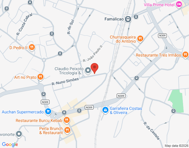 Mapa de localização
