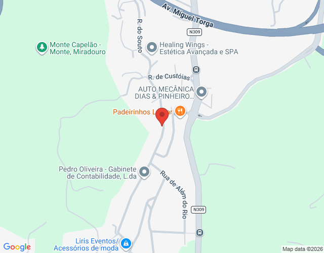 Mapa de localização