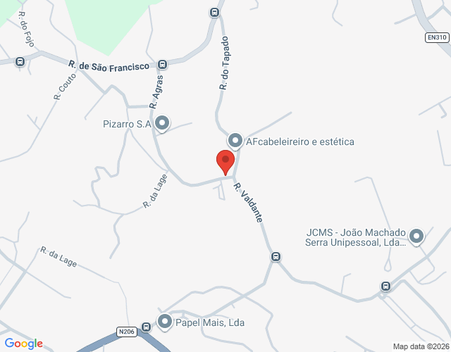Mapa de localização