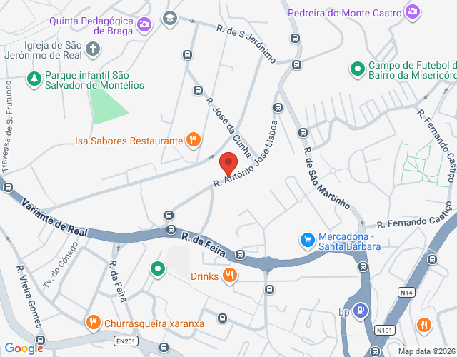 Mapa de localização