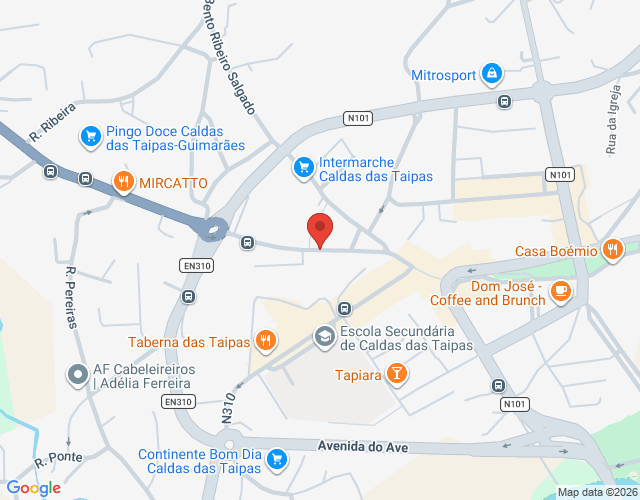 Mapa de localização