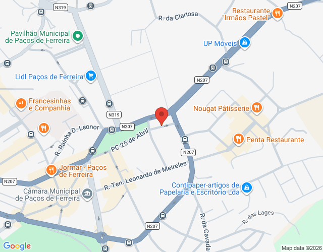 Mapa de localização
