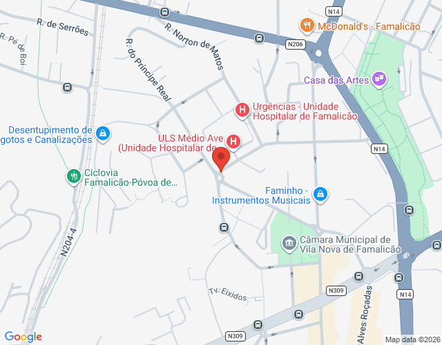 Mapa de localização